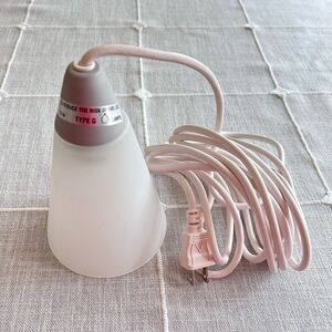 Set of 2 - IKEA TRETAKT - white & gray plug in pendant lights